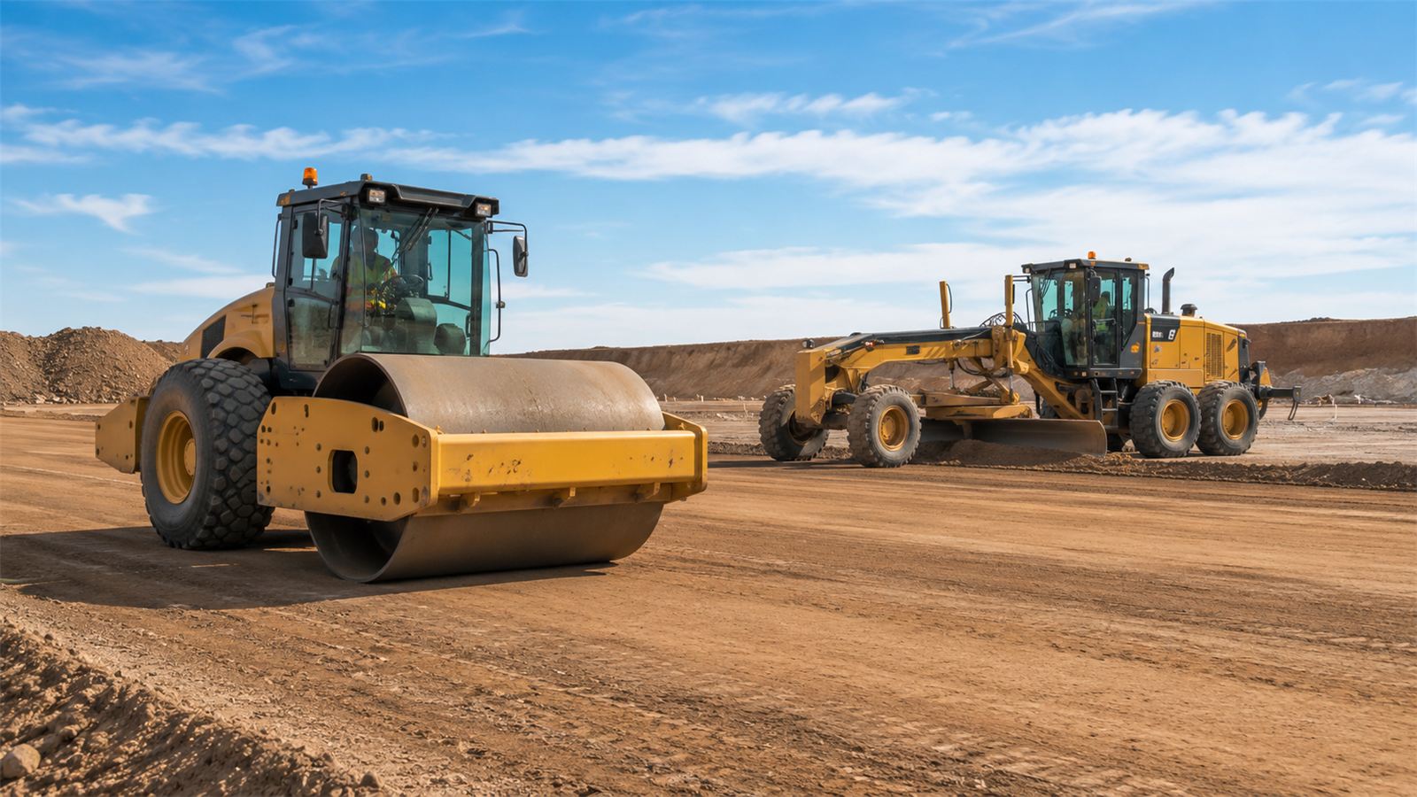 Compactación y nivelación